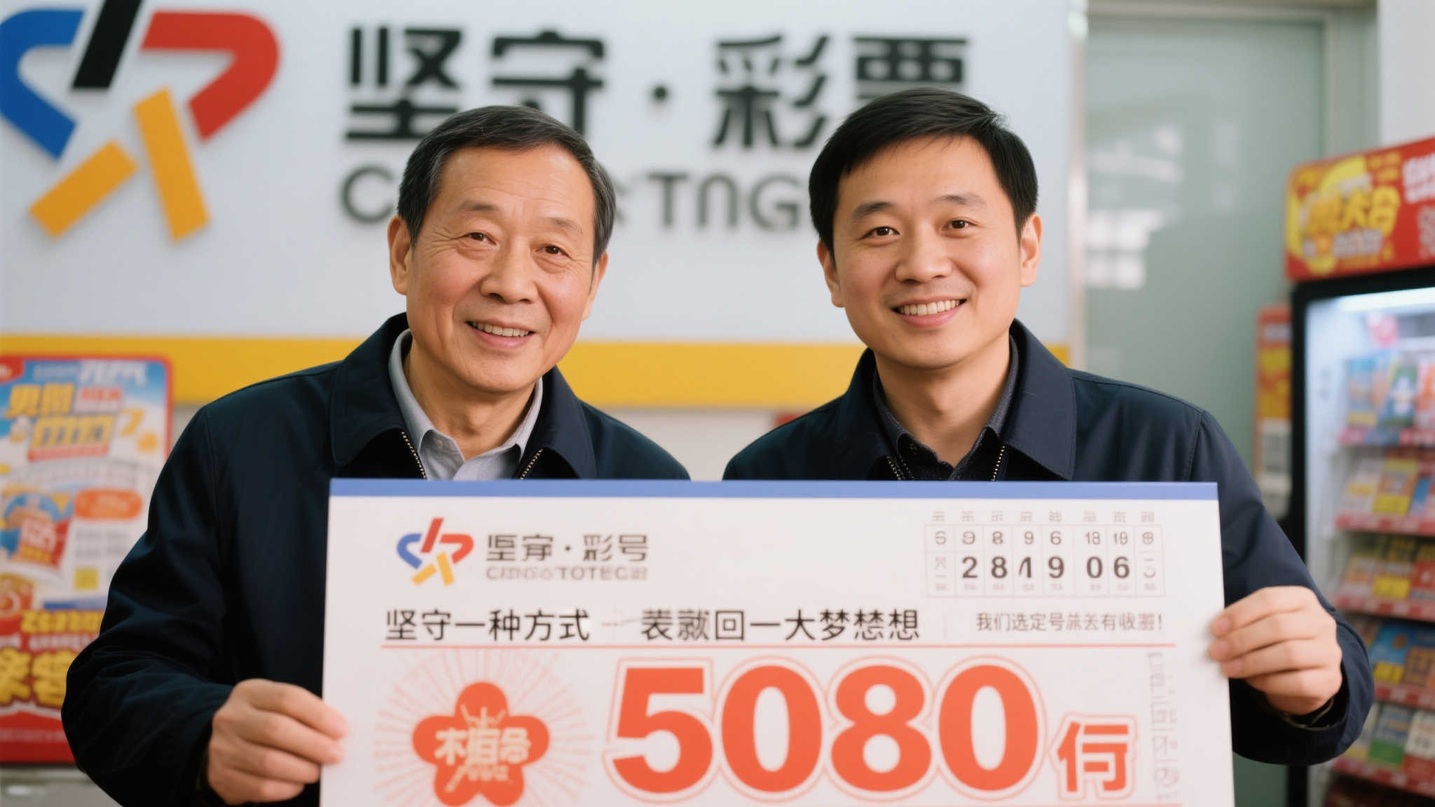 父子同心揽福彩508万仍觉不足，坚持一招誓夺更大奖